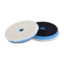 Shine Mate Knitted Wool Pad Mavi Taban Agresif Yün Pasta Keçesi 75/80mm