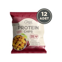 Clean Powders Protein Chips 50 Gr Acı Biber Yeşil Limon 12 Adet Acı Biber - Yeşil Limon