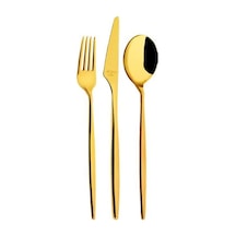Aryıldz Studio Prestige Pvd Gold 89 Parça 12 Kişilik Çatal Kaşık Bıçak Takımı 222584 Altın
