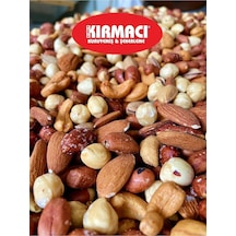 Karışık Kuruyemiş Badem Fındık Kaju Antep Fıstığı Yer Fıstığı 500 Gr, Dörtlü Çerez 500 Diğer