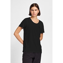 Lescon Kadın Koşu Kısa Kol T-shirt 25b-2015 Siyah