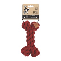 M-pets Coto Red Bone 19cm Örgü Kemik Oyuncak