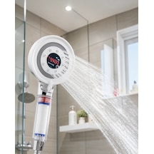 Astraltech Şeffaf Filtreli Duş Başlığı Güçlü Akışlı
