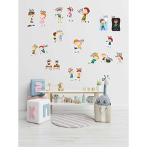 İngilizce Kelimeler Çocuk Odası Sticker Seti