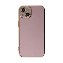 Apple iPhone Uyumlu 14 Kılıf Volet Silikon - Mor Evimdeyokyok