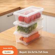 Büyük Kapasiteli Gıda Sınıfı Meyve Ve Sebze Kutusu Mühürlü Sınıfl