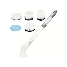 Willowhaven Kablosuz Elektrikli Döner Fırça 5 Başlıklı Uzun Süreli Şarjlı Zemin Fayans Temizleyici