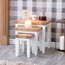 Masifart Frame 3lü Zigon Sehpa Eskitme