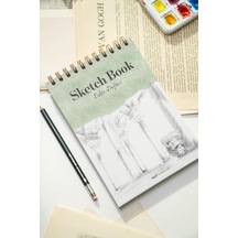 Matt Notebook A5 Eskiz Defteri Sketch Book 50 Yaprak 150 Gr Kalın Kağıt