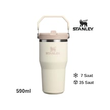 Stanley The Iceflow Flip Straw 2.0 Tumbler 0.59l Termos 10-13425-0119 Krem