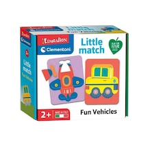 Clementoni Little Match Eğlenceli Araçlar 16718tr