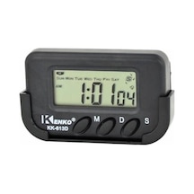 Kenko Dijital Küçük Masa-Araba Saati-Alarm-Kronometre N11.2359