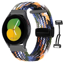 Novstrap Huawei Watch 3 Watch 3 Pro Uyumlu Kordon Kayış 22mm Flexible Örgü Magnet Tokalı Kordon