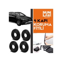 Fiat Egea Cross Hatchback 4 Kapı Koruma Fitili Siyah Renk Numlas-a Kalite-nm2160
