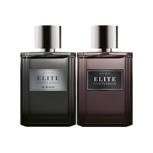 Avon Elite Gentleman ve Elite Gentleman in Black Erkek Parfüm Pak