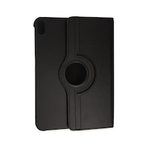 Mey İthalat Apple iPad 2025 10.9 10.nesil A16 Kılıf 360 Tablet Deri Kılıf - Siyah Tablet Kılıfı