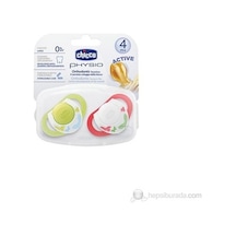 Chicco Y.e Physioring Unisexkaucuk 4m 2lı Mavi - Yeşil