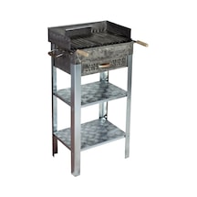 Metehan MTH-101 Pervazlı - Çekmeceli - Lama Izgaralı - Battal Boy Mangal