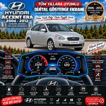 Hyundai Accent Era 2006-2012 İçin Digital Gösterge Odb Ekran Arıza Göstergesi Turbo Gösterge Hayalet Ekran