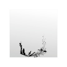 Folyo Sticker Deniz Çöpü 80cm Uzunluk Siyah
