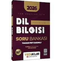 Yediiklim 2026 Kpss Ales Dgs Tyt Ayt Dil Bilgisi Premium Soru Ban