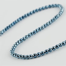 4 Mm Fasetli Hematit Taşı-gümüş Rengi N162 Çok renkli
