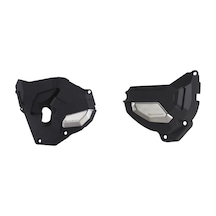 Honda Cb 650 R 19-20 Polısport Kapak Koruma Siyah Gri Siyah - Gri