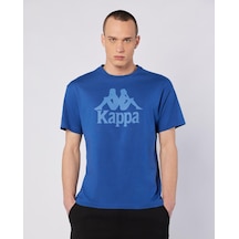Kappa Comforted Erkek Mavi Regular Tişört