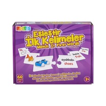 Eşleştirici Oyun Kartları 1 Adet Eğitici Aktivite