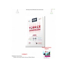 Limit Tyt Türkçe Denemeleri 15 Kitap Seti