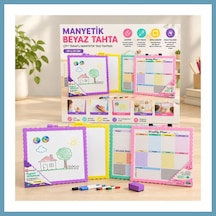 Bezos Manyetik Yazı Tahtası Mbt06 Çok Renkli