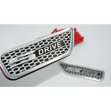 Bmw S Drive Çamurluk Yanı 3M 3D Logo Amblem 2 Li Set
