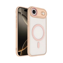 Joko Apple Apple iPhone Uyumlu  17 Air Terea Magsafe Kapak - Pembe