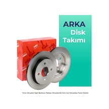 Trw Volkswagen Caddy Arka Fren Disk Takımı (2020-2025)