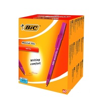 Bic Tükenmez Kalem Round Stick Kırmızı 60'lı