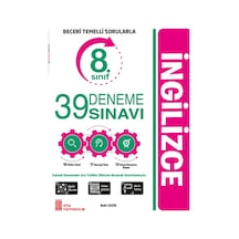 Ata Yayıncılık 8. Sınıf 39 Deneme Sınavı İngilizce