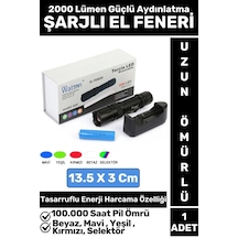 Premium Kamp Avcı Balıkçı Deprem Enerji Tasarruflu 4 Renk Işıklı Sert Plastik Güvenlik El Feneri Çok Renkli