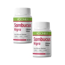Voonka Sambucus Nigra 42 Çiğneme Tablet 2 Adet