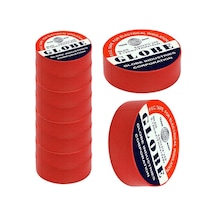 Globe İzole Bant Kırmızı 10'Lu Paket 0.13X19Mm