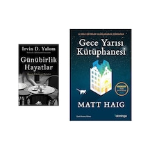Gunubırlık Hayatlar + Gece Yarısı Kutuphanesı 2 Set