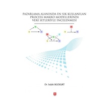 Pazarlama Alanında En Sık Kullanılan Process Makro Modellerinin Veri Setleriyle İncelenmesi - Sıddık Bozkurt - Ekin Basım Yayın