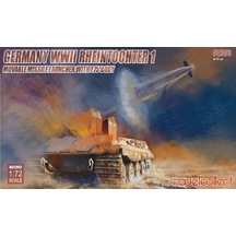 Model Collect Ua72092 1/72 Ölçek, German Rheintochter 1 Movable Missile-50034
