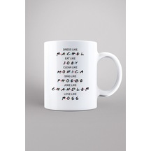 Friends Eat Like Joey Sing Like Phoebe Mug Kupa Bardak