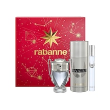 Rabanne Invictus Edt 100 Ml + Edt 10 Ml + 150 Ml Deospray Erkek Parfüm Seti Odunsu