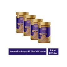 Karamelize Bisküvi Kreması Bisküvi Parçacıklı Crunchy 350 Gr X 4 Adet