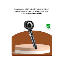 Fonksiyonlu Filtreli Duş Başlığı Dayanıklı Yapı Diğer