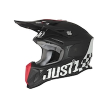 Just1 J18 +mıps Old School Kross Kask Mat Siyah