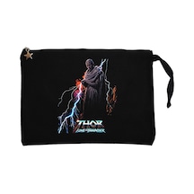 Thor Gorr Siyah Clutch Astarlı Cüzdan / El Çantası Siyah