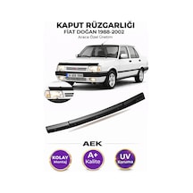 Fiat Tofaş Araca Özel Üretim "4mm" Kaput Rüzgarlığı A+ Pianoblac