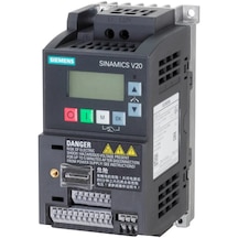 6sl3210-5bb13-7uv1 Sınamıcs V20, 1ac230 0.37 Kw Monofaz